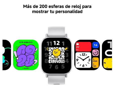 RELOJ REDMI WATCH 5 ACTIVE 50.8mm NEGRO